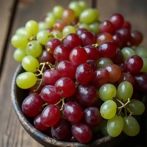 Organic grapes